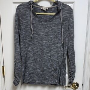 Vintage America Charcoal Hooded Sweatshirt